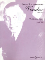 Sergej Rachmaninov: Vocalise Op.34 No.14 (noty na housle, klavír)