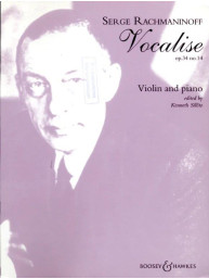 Sergej Rachmaninov: Vocalise Op.34 No.14 (noty na housle, klavír)