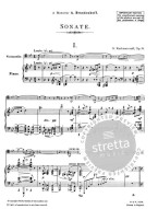 Sergej Rachmaninov: Sonata In G Minor Op.19 (noty na violoncello, klavír)