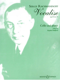 Sergej Rachmaninov: Vocalise Op.34 No.14 (noty na violoncello, klavír)