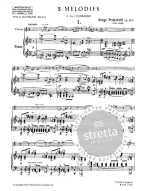 Sergej Prokofjev: 5 Melodies Op. 35a (noty na housle, klavír)