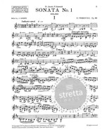 Sergej Prokofjev: Sonata No.1 Op.80 (noty na housle, klavír)