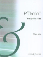 Sergej Prokofjev: Trois Pieces Op. 59 (noty na klavír)