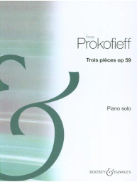Sergej Prokofjev: Trois Pieces Op. 59 (noty na klavír)