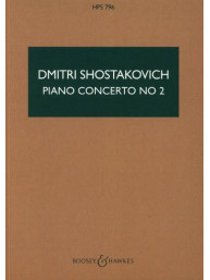 Dmitrij Šostakovič: Piano Concerto No.2 Op.102 (noty, kapesní partitura)