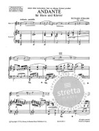 Richard Strauss: Andante Op. Posth. (noty na lesní roh, klavír)