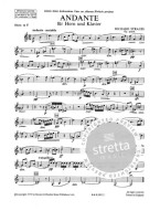 Richard Strauss: Andante Op. Posth. (noty na lesní roh, klavír)