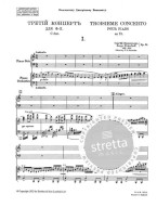 Sergej Prokofjev: Piano Concerto No. 3 C Major op. 26 (noty na čtyřruční klavír)