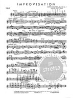 Dmitrij Kabalevskij: Improvisation op. 21 (noty na housle, klavír)