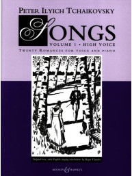 Petr Iljič Čajkovskij: Songs 1 - High Voice (noty na klavír, zpěv)