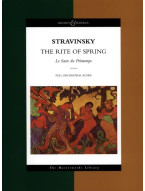 Igor Stravinskij: The Rite of Spring (noty, partitura)