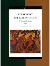 Igor Stravinskij: The Rite of Spring (noty, partitura)