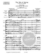Igor Stravinskij: The Rite of Spring (noty, partitura)