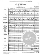 Igor Stravinskij: Petrouchka (noty, partitura)