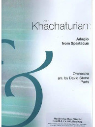 Aram Chačaturjan: Adagio from Spartacus (noty pro symfonický orchestr, party)