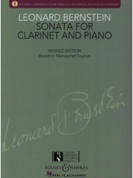 Leonard Bernstein: Sonata For Clarinet And Piano - Revised Edition (noty na klarinet, klavír)(+audio)