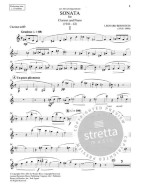 Leonard Bernstein: Sonata For Clarinet And Piano - Revised Edition (noty na klarinet, klavír)(+audio)