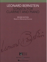 Leonard Bernstein: Sonata For Clarinet And Piano (noty na klarinet, klavír)