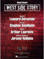 Leonard Bernstein: West Side Story (noty na klavír, zpěv, vokální partitura)