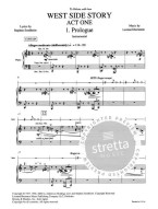 Leonard Bernstein: West Side Story (noty na klavír, zpěv, vokální partitura)