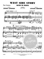 Leonard Bernstein: West Side Story - Selections for Orchestra (noty na klavír, zpěv)