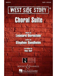 Leonard Bernstein: West Side Story - Choral Suite - SATB (noty na sborový zpěv, klavír) - SADA 5 ks