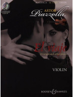 Astor Piazzolla: El Viaje (noty na housle, klavír)(+audio)