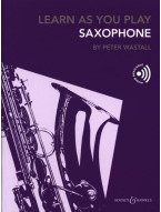 Peter Wastall: Learn As You Play Saxophone (noty na saxofon)(+audio)