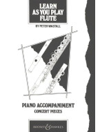 Peter Wastall: Learn As You Play Flute (noty na příčnou flétnu, klavír)