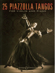 Astor Piazzolla: 25 Piazzolla Tangos (noty na housle, klavír)