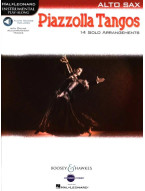 Astor Piazzolla: Piazzolla Tangos (noty na altsaxofon)(+audio)