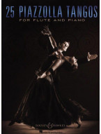 Astor Piazzolla: 25 Piazzolla Tangos (noty na příčnou flétnu, klavír)