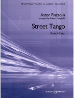 Astor Piazzolla: Street Tango (noty pro koncertní orchestr, partitura)