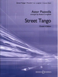Astor Piazzolla: Street Tango (noty pro koncertní orchestr, partitura)