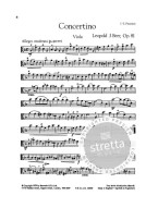 Leopold Josef Beer: Concertino in D minor Op. 81 (noty na violu, klavír)