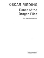 Oskar Rieding: Dance Of The Dragonflies Op.20 (noty na housle, klavír)