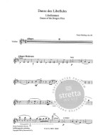Oskar Rieding: Dance Of The Dragonflies Op.20 (noty na housle, klavír)