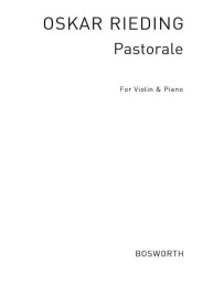 Oskar Rieding: Pastorale Op.23 No.1 (noty na housle, klavír)
