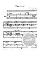 Oskar Rieding: Pastorale Op.23 No.1 (noty na housle, klavír)