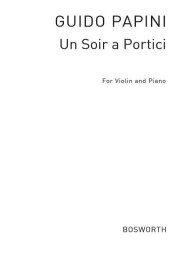 Guido Papini: Un Soir A Portici (noty na housle, klavír)
