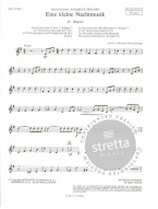 Wolfgang Amadeus Mozart: Eine Kleine Nachtmusik (noty pro 4 zobcové flétny satb, perkuse)