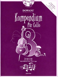 Josef Hofer: Kompendium für Cello 8 (noty na violoncello)(+audio)