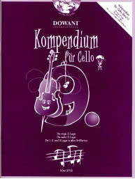 Josef Hofer: Kompendium für Cello 9 (noty na violoncello)(+audio)
