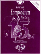 Josef Hofer: Kompendium für Cello 15 (noty na violoncello)(+audio)