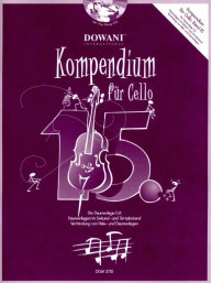 Josef Hofer: Kompendium für Cello 15 (noty na violoncello)(+audio)