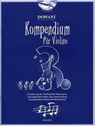 Josef Hofer: Kompendium für Violine 3 (noty na housle)(+audio)