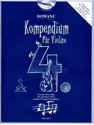 Josef Hofer: Kompendium für Violine 4 (noty na housle)(+audio)