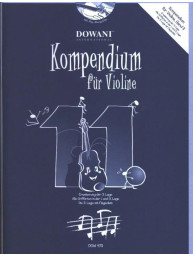 Josef Hofer: Kompendium für Violine 11 (noty na housle)(+audio)