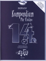 Josef Hofer: Kompendium für Violine 14 (noty na housle)(+audio)