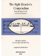 Sight Reader's Compendium: 120 music extracts in every major and minor key (noty na nástroje houslového klíče)